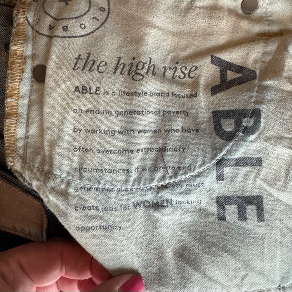 Able High Rise Jeans‎ - Picture 6 of 8